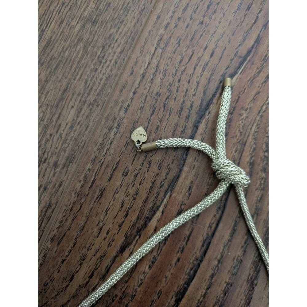 Hart Gold Lurex Necklace Cord - Picture 5 of 6